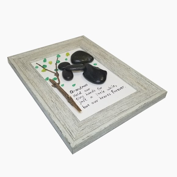 Pebble Art Picture – Grandmas - Picture 2 of 5